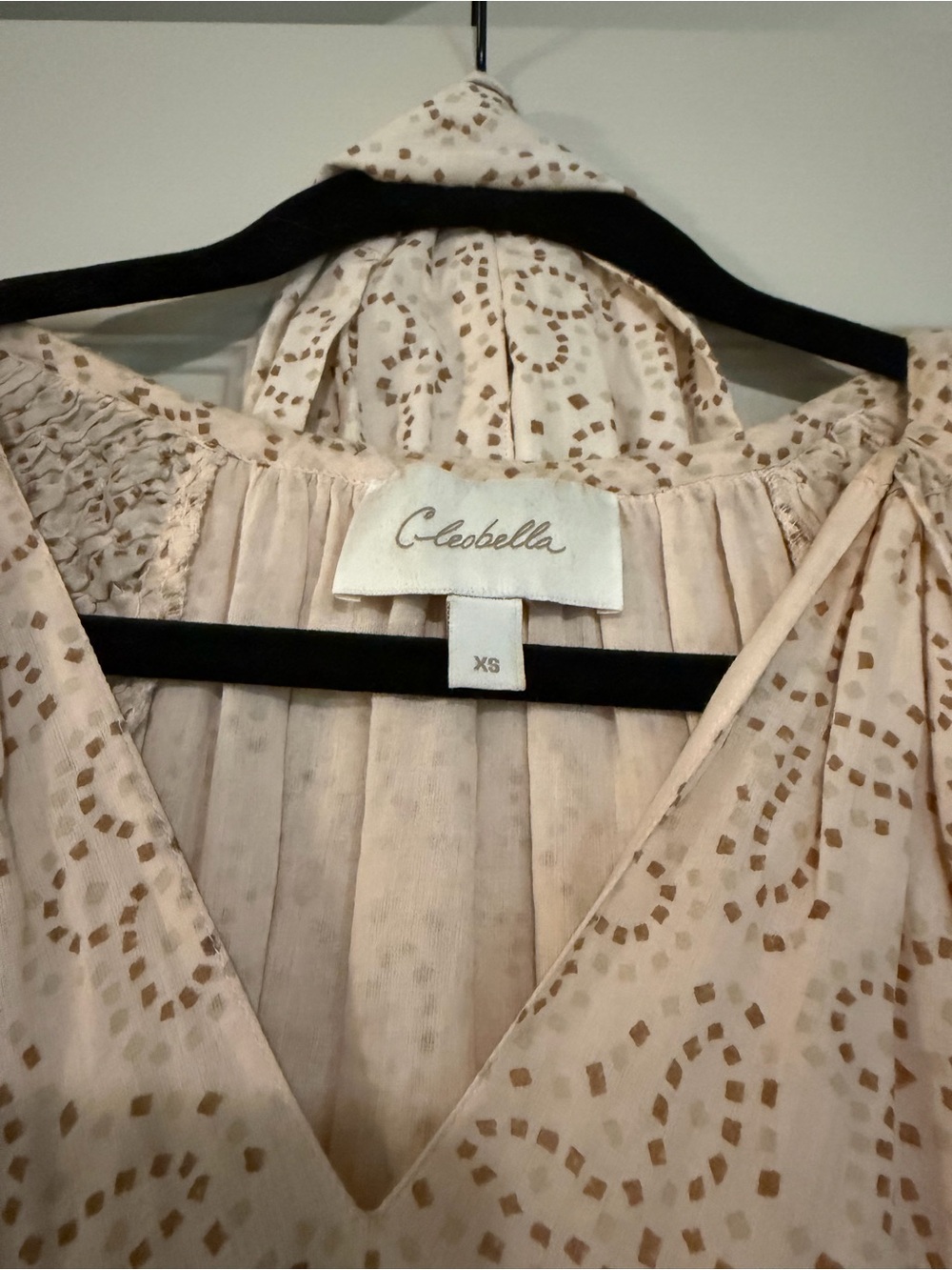 Cleobella Flutter Sleeve V-Neck Midi Dress - Picture 2 of 4